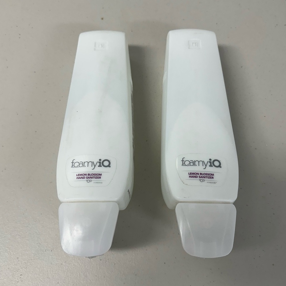 Set of 2 - Spartan Foamy IQ Lemon Blossom Hand Sanitizer - No Alcohol